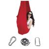 Aerial Yoga Swing Set, Aerial Yoga Hammock Flying Swing Anti-Gravity Yoga Belts for Yoga Training Yoga Belt Red view 1