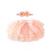 Baby Girls Soft Fluffy Tutu Skirt Party Carnival Toddler Girl Mesh Tutu Bowknot Princess Skirt Baby (RD2, 0-6 Months) view 1