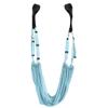 Aerial Yoga Wall Rope Open Hip Hammock Stretch Auxiliary Trainer Inverted Rope Pull Stretch Belt Home Ladies Yoga Belt Fitness Blue view 1