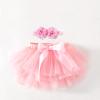 Baby Girls Soft Fluffy Tutu Skirt Party Carnival Toddler Girl Mesh Tutu Bowknot Princess Skirt Baby (Pink, 6-12 Months) view 2