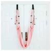 Yoga Wall Rope Aerial Yoga Hammock Swing Door Reverse Rope Stretch Belt Flexibility Stretch Leg Stretch Belt Ballet Dance Gymnastics Coach A Pink view 1