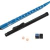 Billiard Cue Sticks,58 Inch 18-21 Oz Snooker Pool Cue Shooting Very Smooth 1/2 Jointed Hardwood Canadian Maple Billiard Pool Cue Stick for House Bars Pool Stick,Blue,13MM view 1