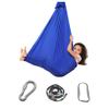Aerial Yoga Swing Set, Aerial Yoga Hammock Flying Swing Anti-Gravity Yoga Belts for Yoga Training Yoga Belt Blue view 1