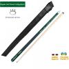 Oak cue, Head 10mm, Weight 550g, 1/2 Split Structure and 12 Thread Stainless Steel Interface.(Color:CC,Size:Pole Bag) view 2