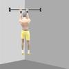 Fitness Training Pull Up Bar for Men & Women Multifunctional Pull-Up Bar Wall Mounted Pull Up Bar Easily Installed Right Angle Hanger for Muscle and Strength Training,Straight ( Color : Straight ) view 4