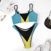 Adugen Origei Bikini Bahamas Flag Bathing Suit Women's Swimwear Bikini Swimwear Tummy Control Swimsuits L view 3