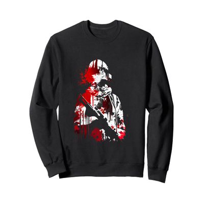 USA Sniper Sniper Patriot Soldier Military Army USA Flag Sweatshirt
