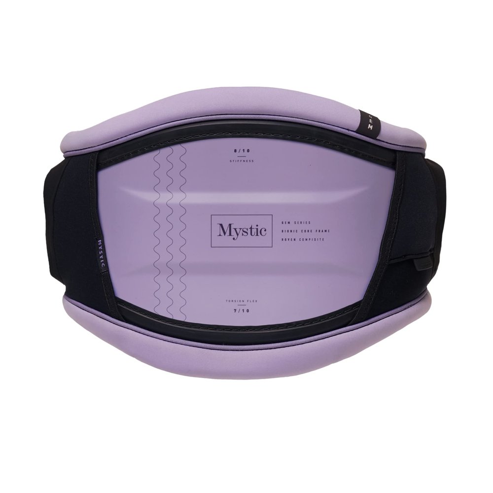 Mystic 2023 Womens Gem Waist Harness 35003.23019 - Dusty Lilac Harness Size - M