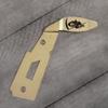 1911 Holster 1911 Full Size Quick Draw Clip Belt consealed Holster Stainless Steel with Grim Reaper Gold Plated view 2