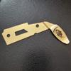 1911 Holster 1911 Full Size Quick Draw Clip Belt consealed Holster Stainless Steel with Grim Reaper Gold Plated view 3