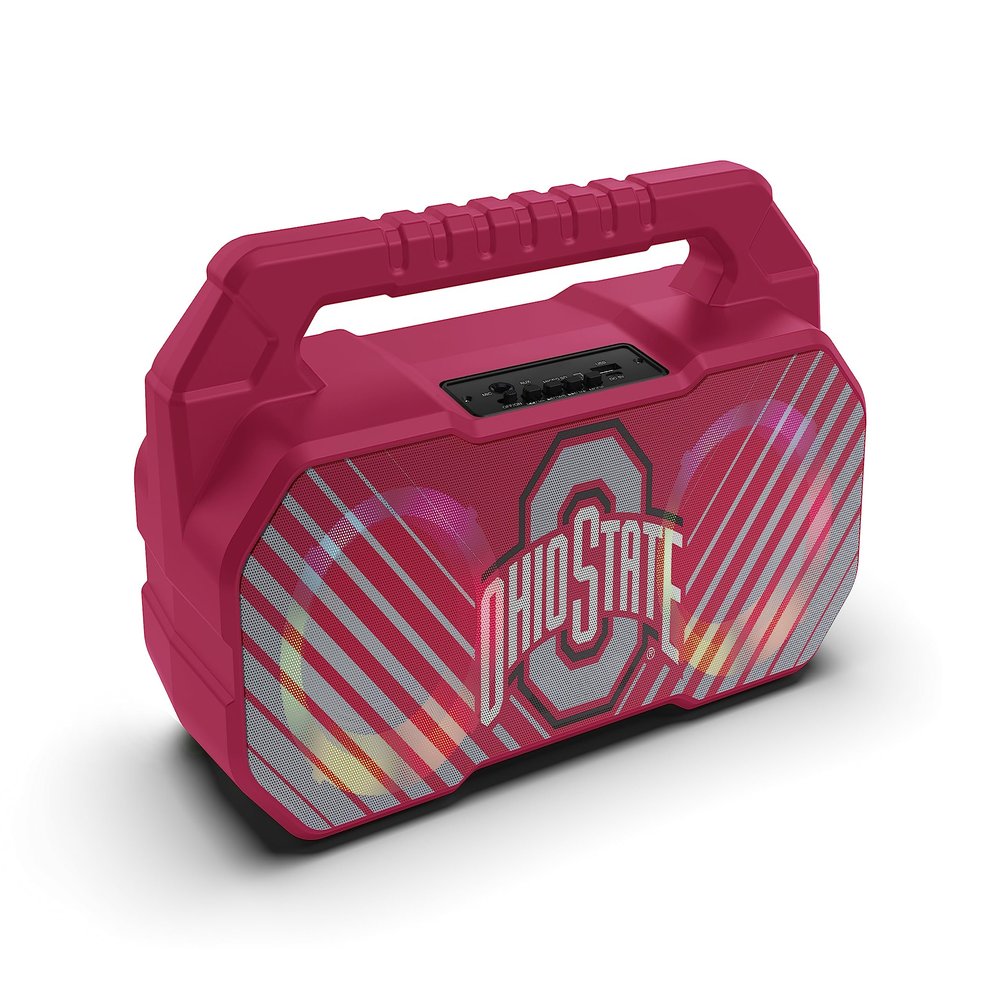SOAR NCAA Wireless Boombox Speaker, Ohio State Buckeyes