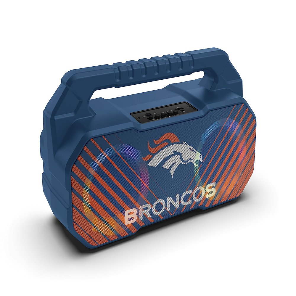 SOAR NFL Wireless Boombox Speaker, Denver Broncos