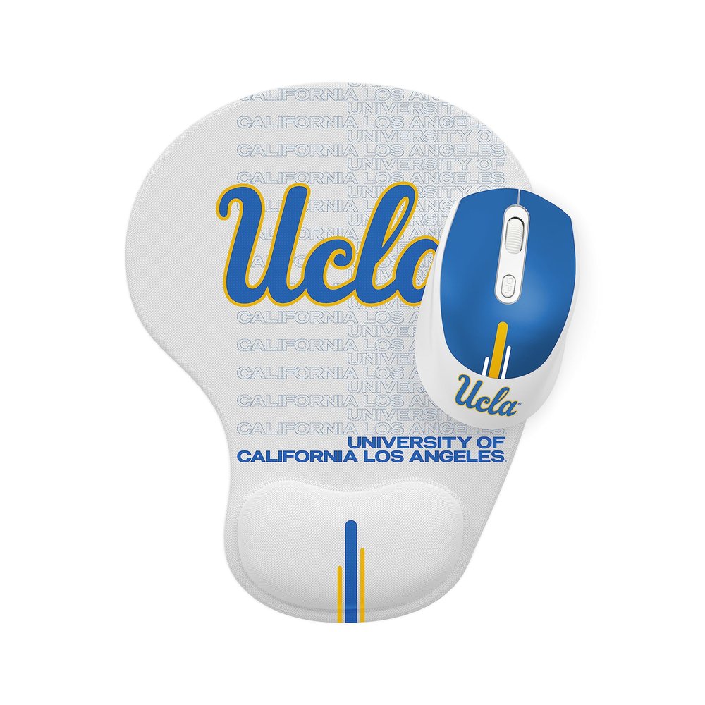 SOAR NCAA Wireless Mouse and Mouse Pad, UCLA Bruins