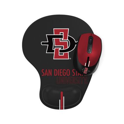 SOAR NCAA Mouse and Mouse Pad, San Diego State Aztecs