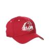 Elon Phoenix Stretch Fitted Hat Team Color, Medium view 2