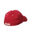 Elon Phoenix Stretch Fitted Hat Team Color, Medium view 3
