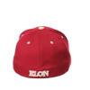 Elon Phoenix Stretch Fitted Hat Team Color, Medium view 4