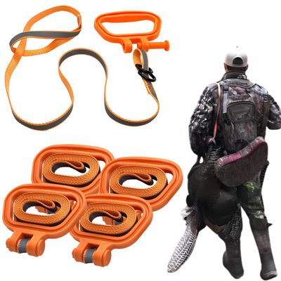 MULTUS Perfect Turkey Tote, Turkey Drag, Turkey Carrier, Turkey Hauler, Turkey Sling, Deer Drag, Carry by Hand or Hands Free - 4 Pack