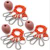 AirFly 4 Arm Harness for Crab Trap with 304 Stainless Steel Hooks and Buoy Float, Combo (3pcs)