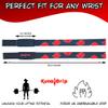 Anime Lifting Straps - Padded Wrist Straps for Weightlifting, Bodybuilding, Gym Workouts, Powerlifting, Deadlifts & Fitness (Soft Cotton 23.5 inch, 1 Pair) (Clouds) view 3