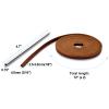 TeeLiy Softball and Baseball Glove Lace Kit - Mitt Leather Lacing Repair in Baseball Gloves - Deluxe Relacing - 2 Leather Laces (Birch) view 2