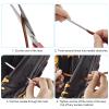 TeeLiy Softball and Baseball Glove Lace Kit - Mitt Leather Lacing Repair in Baseball Gloves - Deluxe Relacing - 2 Leather Laces (Birch) view 3