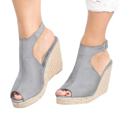 Wedge Sandals for Women, XHLEMON Summer Peep Toe Wedge Sandals Ankle Strappy Espadrille Platform Sandals Slingback Sandals