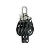 BLUESHARK 28mm Fixed Triple Aluminum Becket Sailing Block Choose Quantity (2-Pack) 2105 view 1