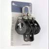 BLUESHARK 28mm Fixed Triple Aluminum Becket Sailing Block Choose Quantity (2-Pack) 2105 view 3
