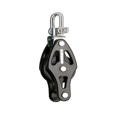 BLUESHARK 28mm Single Swivel Becket Aluminum Sailing Block Choose Quantity (2-Pack) 2103-A