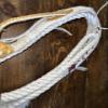 Calf Rope White Poly - 9x7 Right Hand 5/8" x 5/8" soft - EPT Bull Ropes Riding Rope 10' view 4