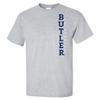 CornBorn Butler Bulldogs Shirt - Butler T-Shirt - Vertical BU - Gray - 2X-Tall view 1
