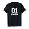 01 Grandad Number 1 One Funny T-Shirt view 1