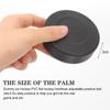 4-Pack Ice Hockey Pucks for Training and Practice - Durable Rubber Street Hockey Pucks for Kids and Youth, Ideal for Off-Ice, Driveway and Roller (Black) view 3