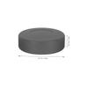 4-Pack Ice Hockey Pucks for Training and Practice - Durable Rubber Street Hockey Pucks for Kids and Youth, Ideal for Off-Ice, Driveway and Roller (Black) view 4