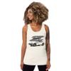 1978 Datsun 280z JDM Car Art Retro Automotive Tank Top view 1