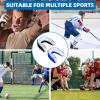 2 Pack Sports Mouth Guard for Kids and Youth - Mouth Protection Athletic Mouthguard with Case (BPA Free) for Boxing Football Hockey Karate Rugby for Boys Girls Sports Supplies (Blue&Black) view 4