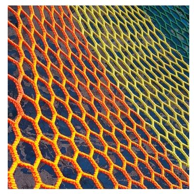 Single Layer Layers Climbing Cargo Net Rope Bridge Net Durable Color Playground Climbing Cargo Net Polyester Double Layers Cargo Net Treehouse net (Size : 3X4.5m)