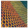 Single Layer Layers Climbing Cargo Net Rope Bridge Net Durable Color Playground Climbing Cargo Net Polyester Double Layers Cargo Net Treehouse net (Size : 3X4.5m) view 1