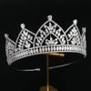 Bridal Tiara Zircon Crown - Luxury Zircon Wedding Headpiece for Bride, Quinceanera Pageant, Prom, Formal Dinner & Birthday Celebration view 4