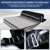 Tuszom 1200D 100% Waterproof Center Console Boat Cover with Motor Cover, Tear-Proof Trailerable Boat Cover for Center Console Boat with 13-19 Windproof Straps (Black, 16' - 18.5''L, UP to 98" W) view 4