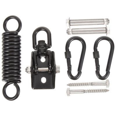 Angoily 1set Heavy Bag Hanger Bracket Suspension Hooks for Easy Installation for Home Use Supports Smooth Rotating for Hammocks and Punching Bags