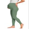 JOYSPELS Smooth Feeling Maternity Leggings Over The Belly with Pockets Workout Pregnancy Leggings view 2