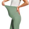 JOYSPELS Smooth Feeling Maternity Leggings Over The Belly with Pockets Workout Pregnancy Leggings view 4