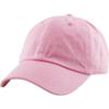 1 Pcs of Junior Youth Kid Size Cotton Dad Hat Adjustable Baseball Cap (Toddler (2-5 yrs)) (Pink) view 2