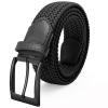 FAIRWIN Men's Golf Belt, Stretch Braided Elastic Woven Casual Jeans Belts 1 3/8" Nylon Web Work Belts for Men view 1