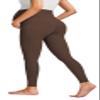 JOYSPELS Smooth Feeling Maternity Leggings Over The Belly with Pockets Workout Pregnancy Leggings view 3