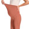 JOYSPELS Smooth Feeling Maternity Leggings Over The Belly with Pockets Workout Pregnancy Leggings view 4
