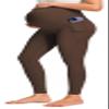 JOYSPELS Smooth Feeling Maternity Leggings Over The Belly with Pockets Workout Pregnancy Leggings view 1