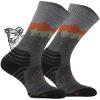 TODO 55% Merino Wool Hiking Socks - Durable, Breathable, Thermal - all Outdoor Activities (Falcon Grey, 35) view 1